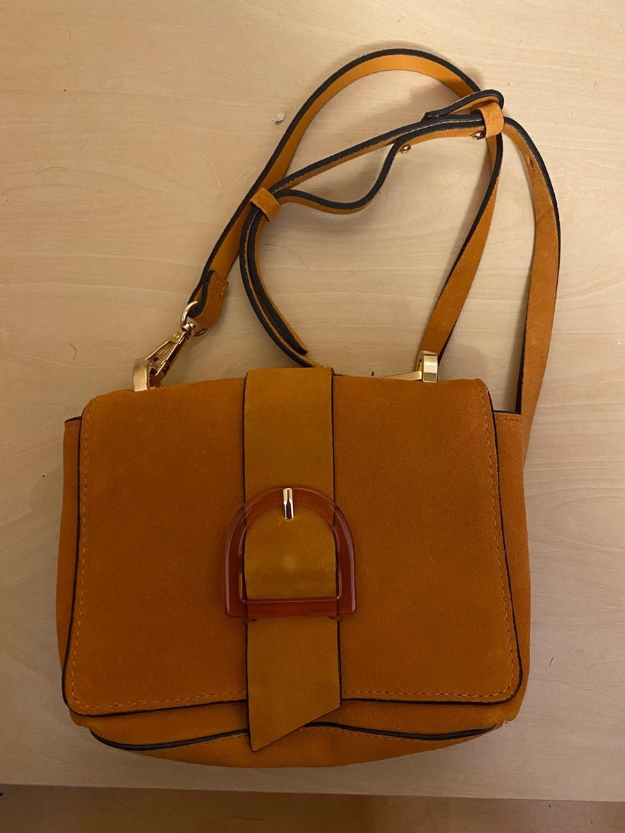 Altro in  Abbigliamento & Accessori: Umhängetasche orange Wildleder Optik – Nuovo (secondo la descrizione) da Basel venduto da cat_25m7