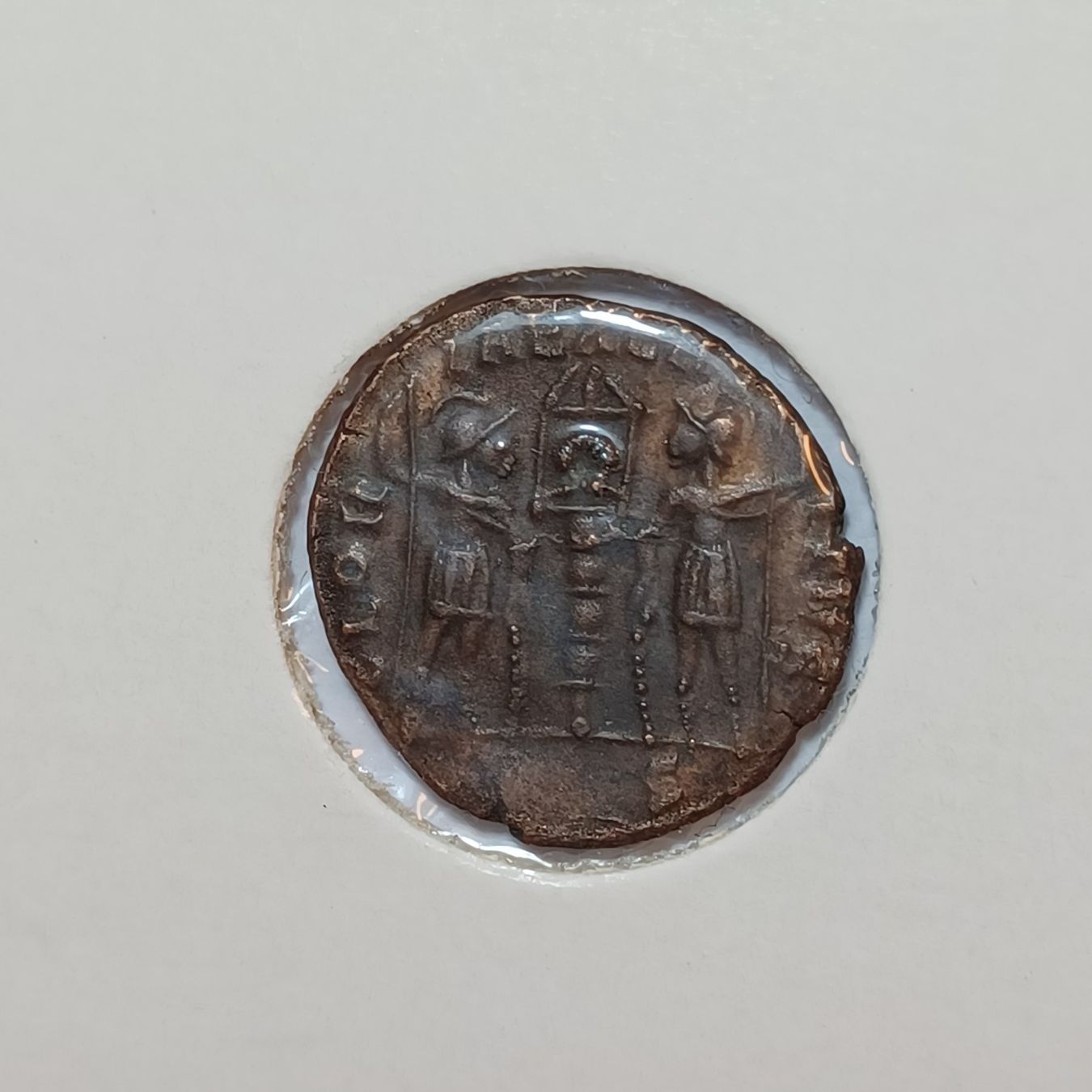 Tutti le monete: AE4 Constans (337-350) Römisches Reich – Usato da Pfäffikon ZH venduto da Welt_Muenzen 1