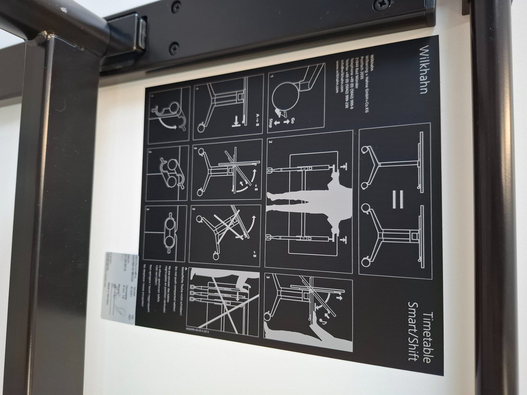 Bureaux: 001 Bürotisch 150x75 – D'occasion à Derendingen par Meisterstuecke 4