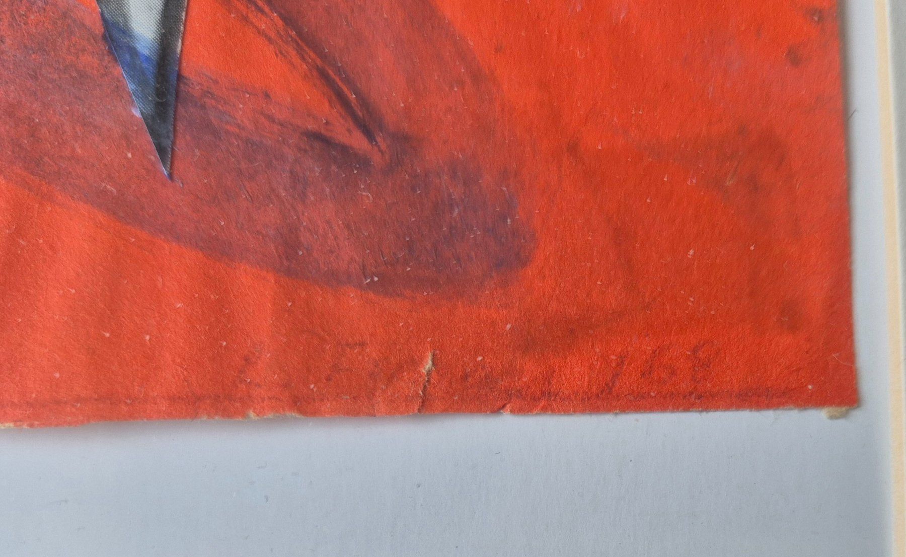 Tableaux: Renzo Ferrari collage – D'occasion à Aldesago par Ivo47x 1