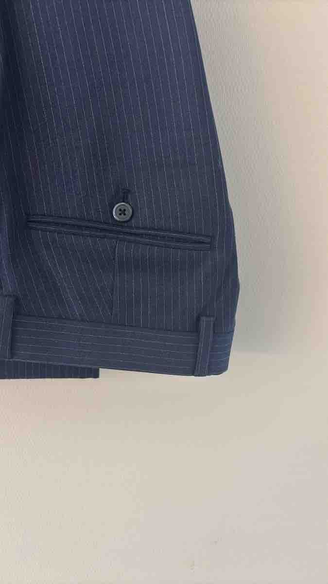 Completi, tute sportive e funzionali: Aristoteli Bitsiani Pin Stripe Suit, Blue – Nuovo (secondo la descrizione) da Zürich venduto da janders 7