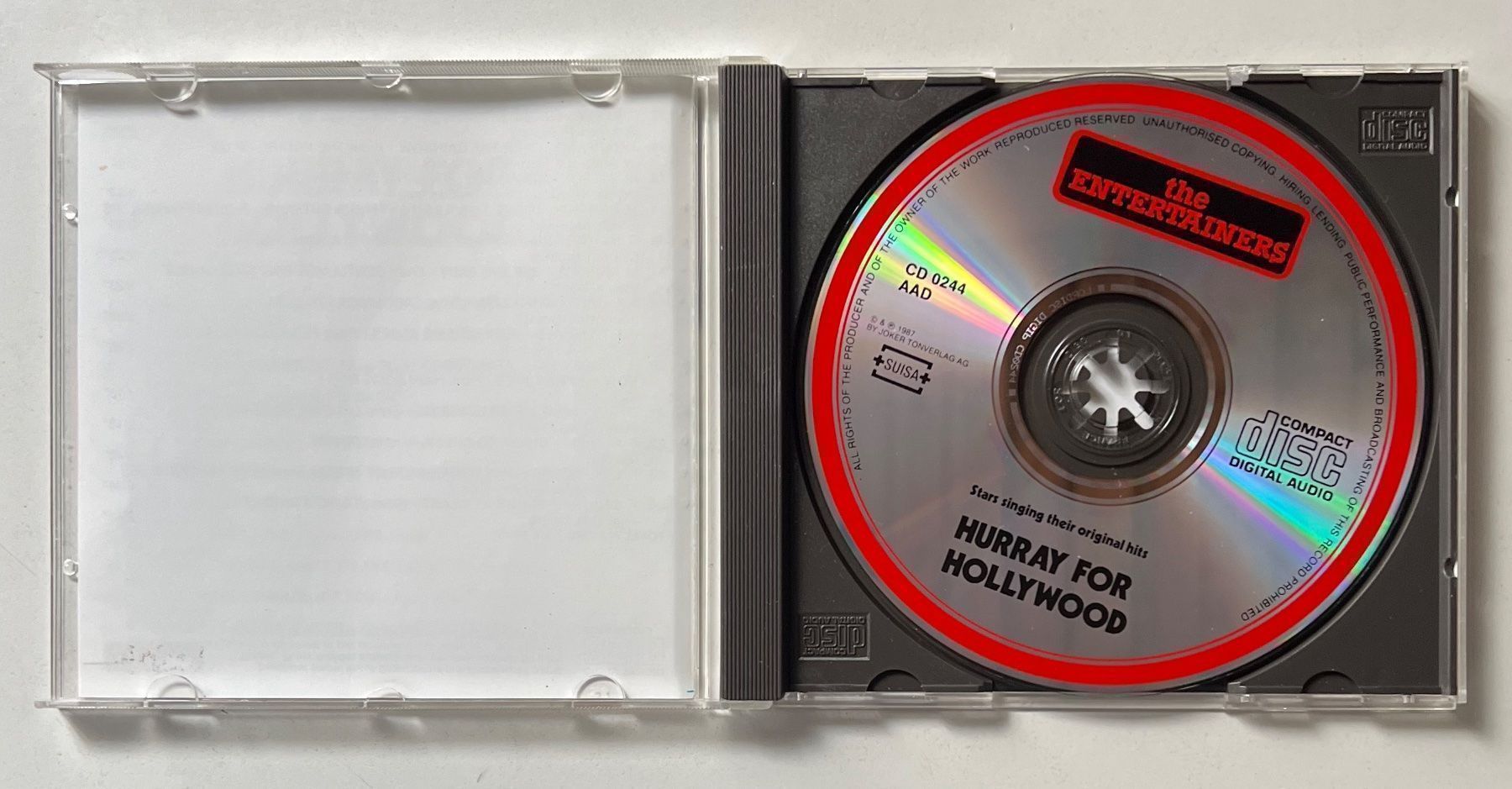 CD: Hurray For Hollywood / Diverse Interpreten – Usato da Näfels venduto da rottabi 2