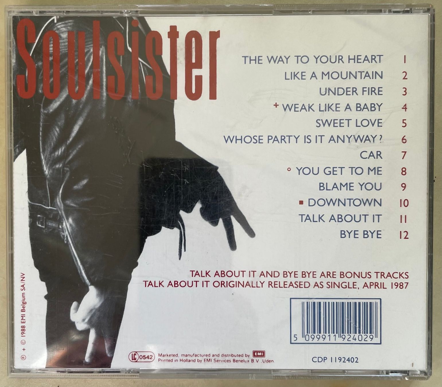 CD: Soulsister - it takes two – Usato da Brunnen venduto da Barfly5 1