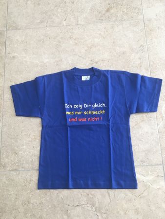 Cooles T-Shirt mit frechen Spruch! Gr. 98-104