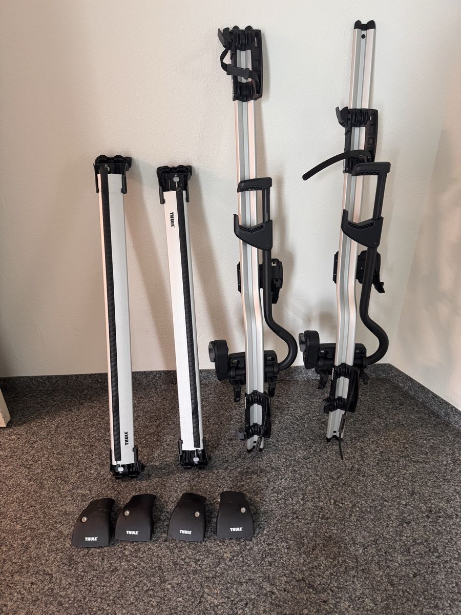 Thule Portapacchi: Dachträger inkl Velohalter – Usato da Oberengstringen venduto da povoa1 2