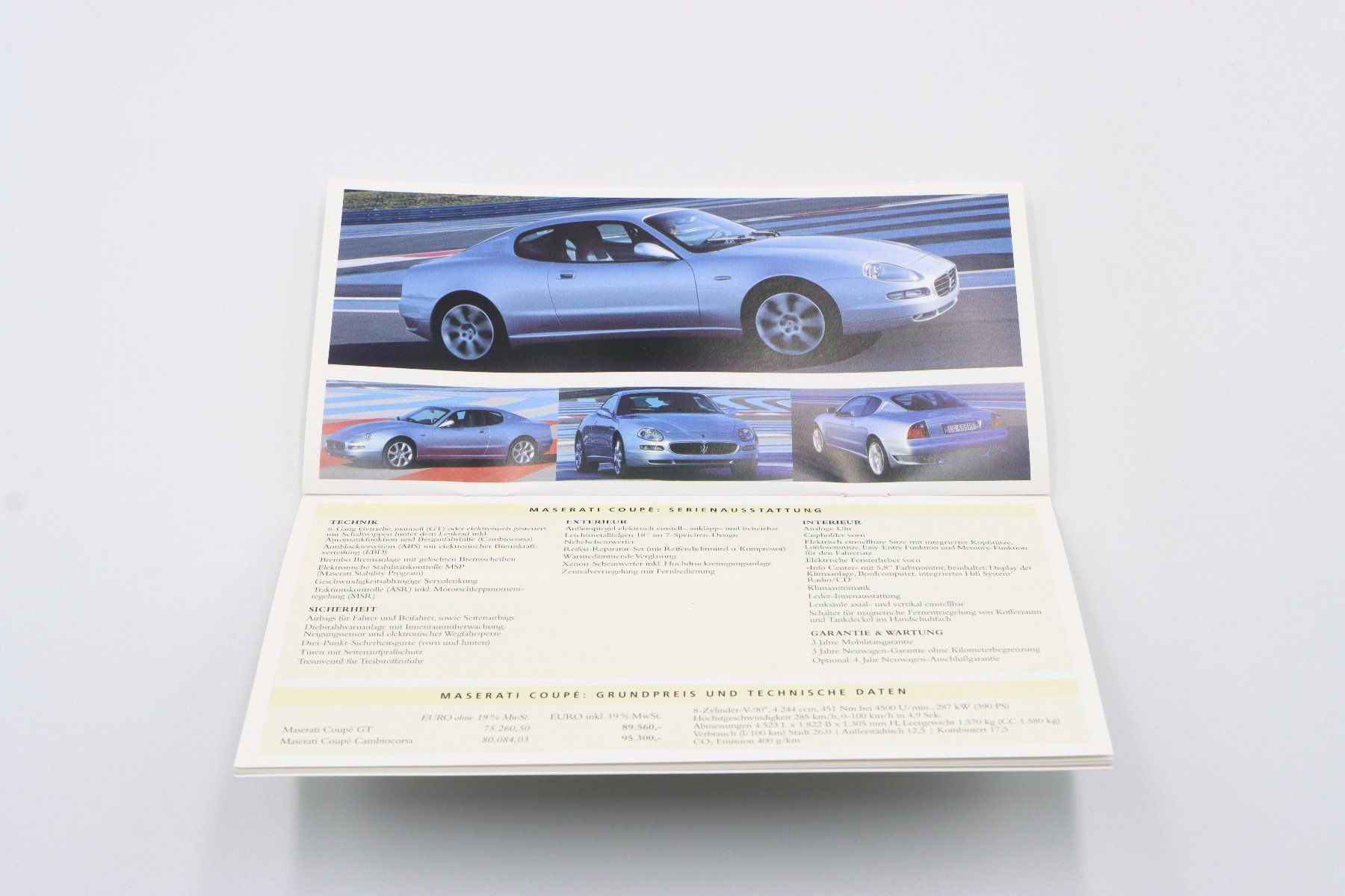 Maserati Dokumente: Maserati Modellinformationen & Preise 2007 Prospekt – Gebraucht aus Bühl b.Aarberg von Collectorpassions 6