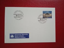 FDC Schweizer Bahnhöfe 2016