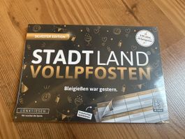 Stadt Land Vollpfosten - Silvester Edition - Block