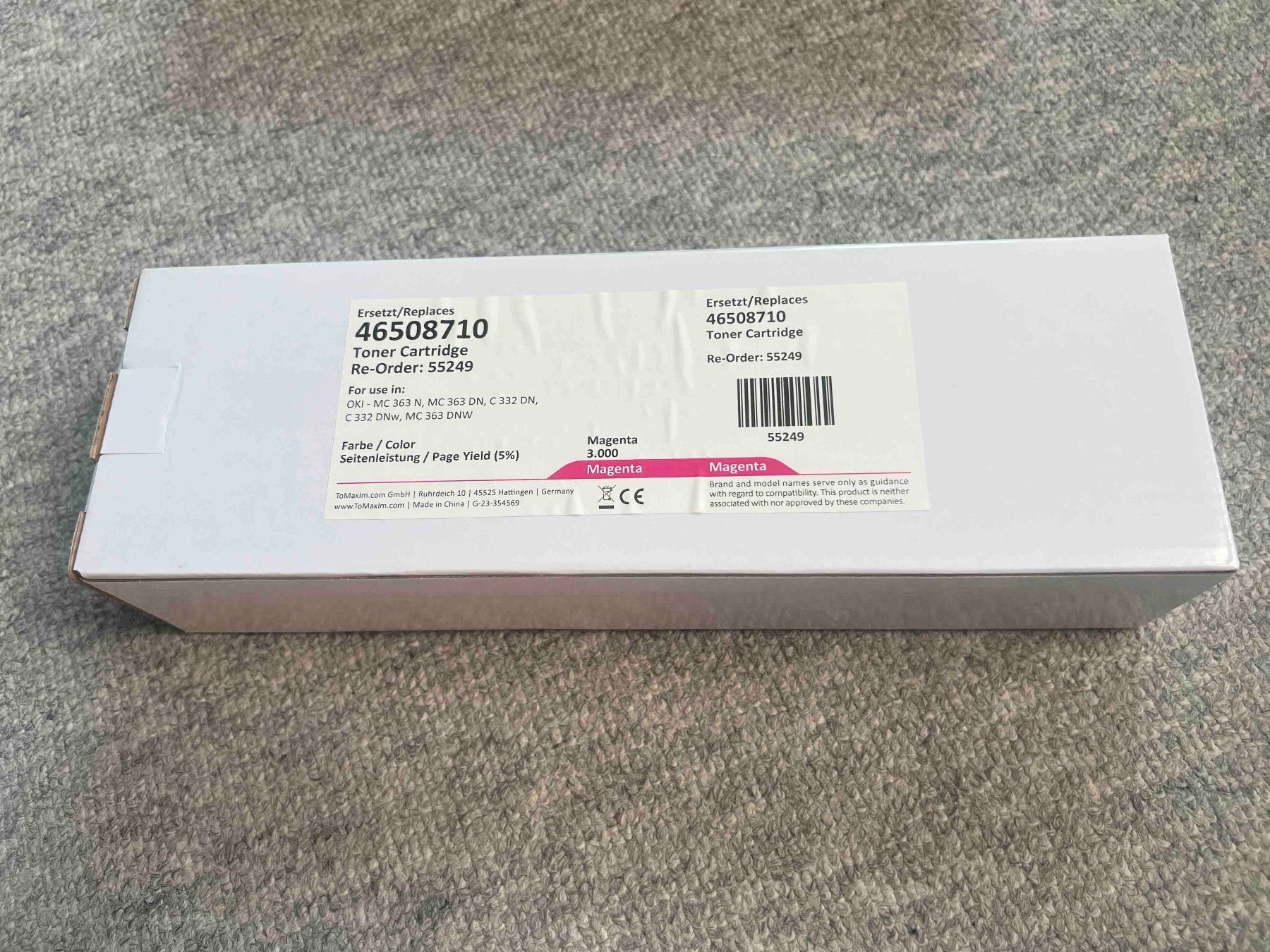 Oki Cartucce per stampanti & toner: Diverse farbige Druckerpatronen zu OKI Laserdrucker C332 – Nuovo e nell'imballaggio originale da Weisslingen venduto da Derfla1 4
