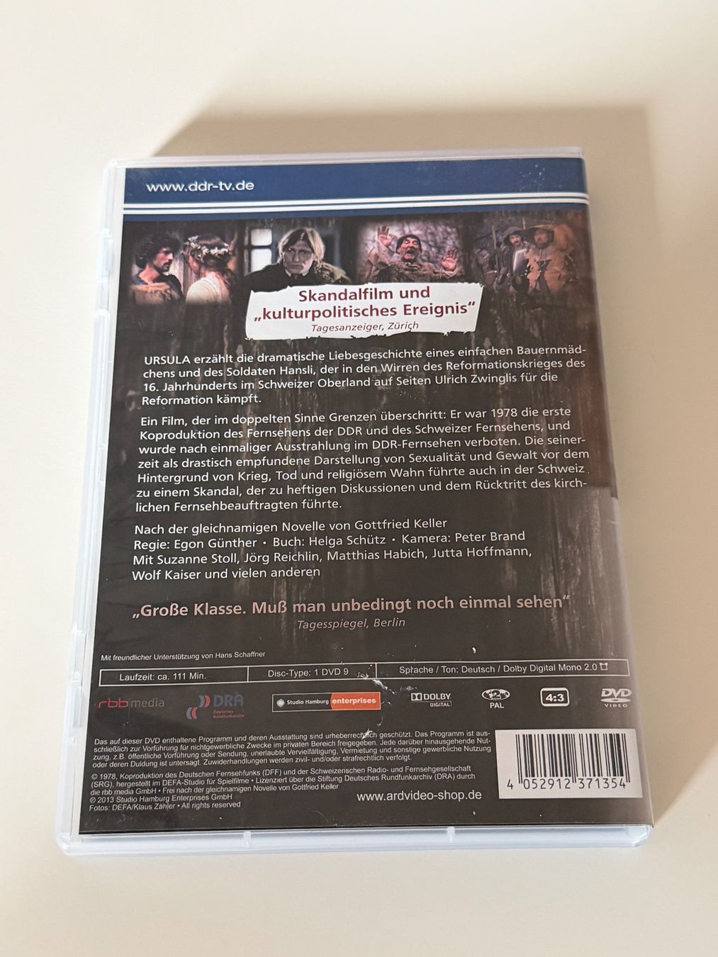Tutti i DVDs: Ursula - Gottfried Keller DDR digital restauriert DVD – Usato da Altstätten SG venduto da sheamus 1