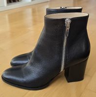 Sergio Rossi Damen Boots Schwarz  Echtes Leder Grösse 38