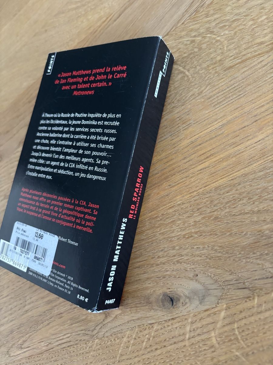 Libri: Livre Red Sparrow neuf  – Nuovo e nell'imballaggio originale da Conthey venduto da deb_29ww 3