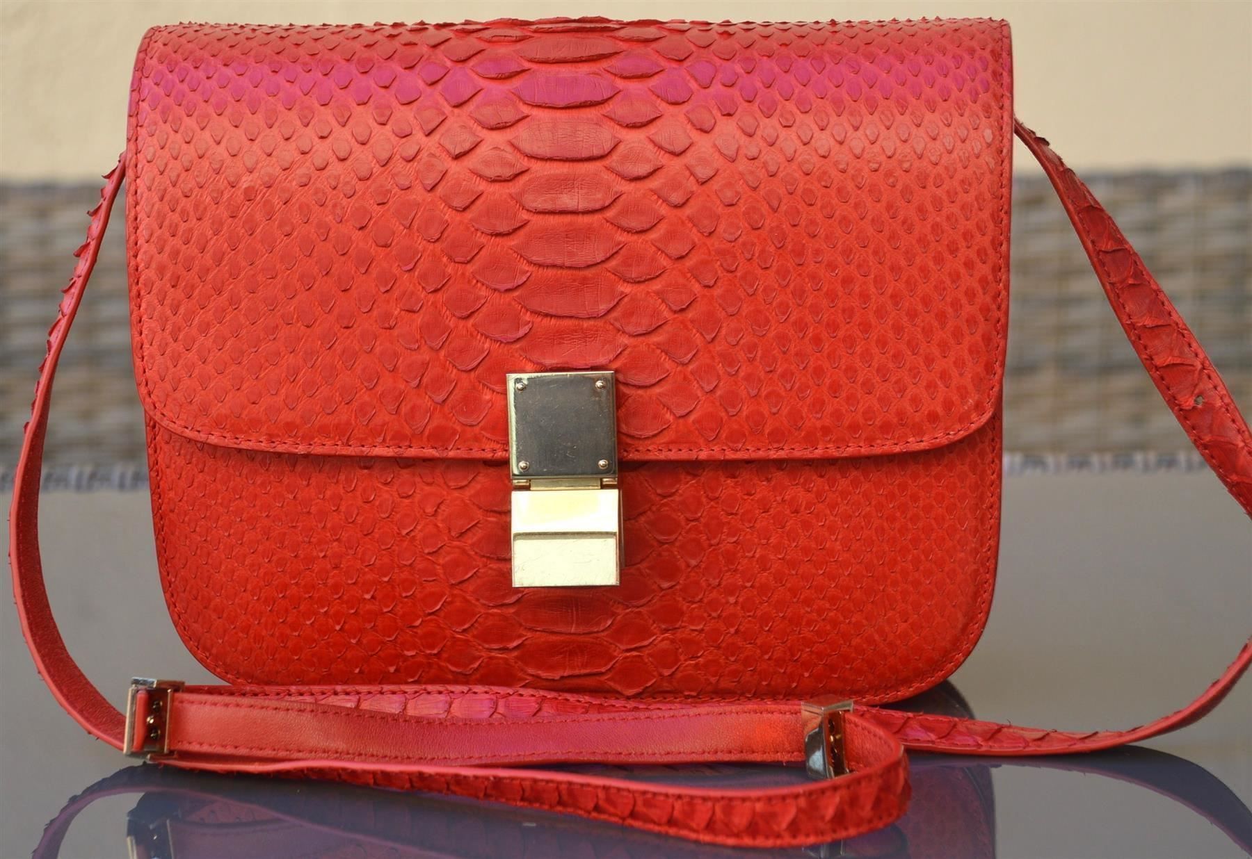 Celine Taschen für Damen: Céline Classic Box Tasche / Sac Python – Gebraucht aus Collonges von Auganien 7
