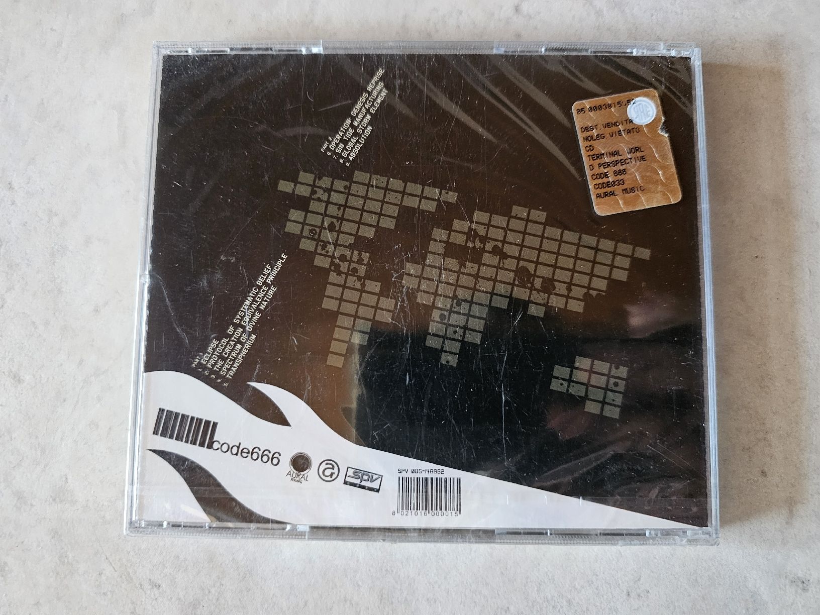 CD: Control Human Delete  -  Terminal World Perspective / OVP – Nuovo e nell'imballaggio originale da Schneisingen venduto da backstore24 1