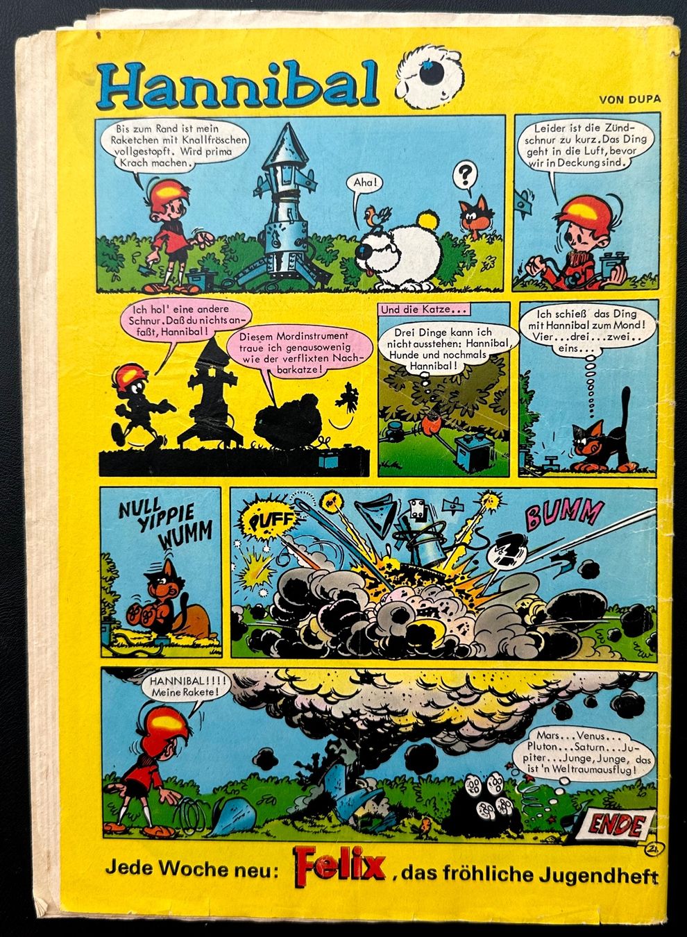 Fumetti: Felix  Band 702   1 Mark – Usato da Seltisberg venduto da quadartswiss 1