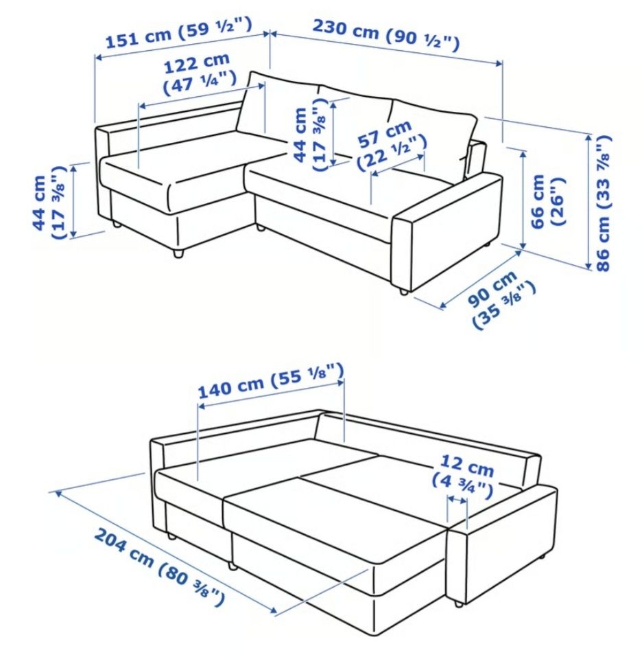 Ikea Sofas: Dunkelgrau Bettsofa Ikea Friheten Ecksofa – Gebraucht aus Zürich von lui_q6mt 9