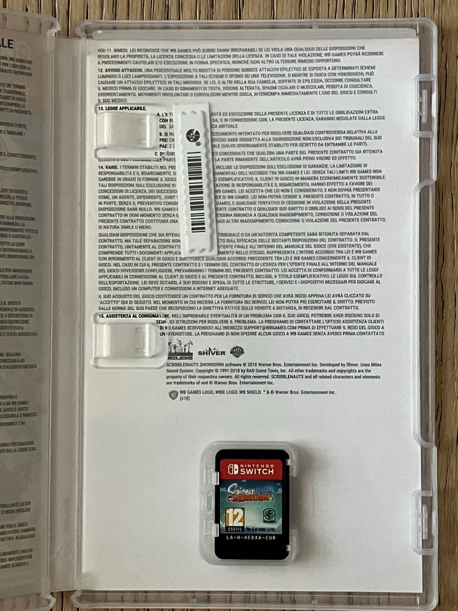 Spiele: Scribblenauts Showdown Nintendo Switch Game – Neu (gemäss Beschreibung) aus Beringen von pkr_z622 2