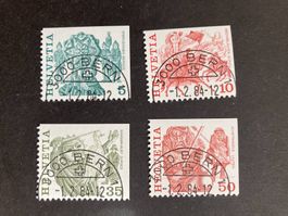 Schweiz 1984 Satz MH Volksbräuche Ecke oben 1.Tag Vollst.