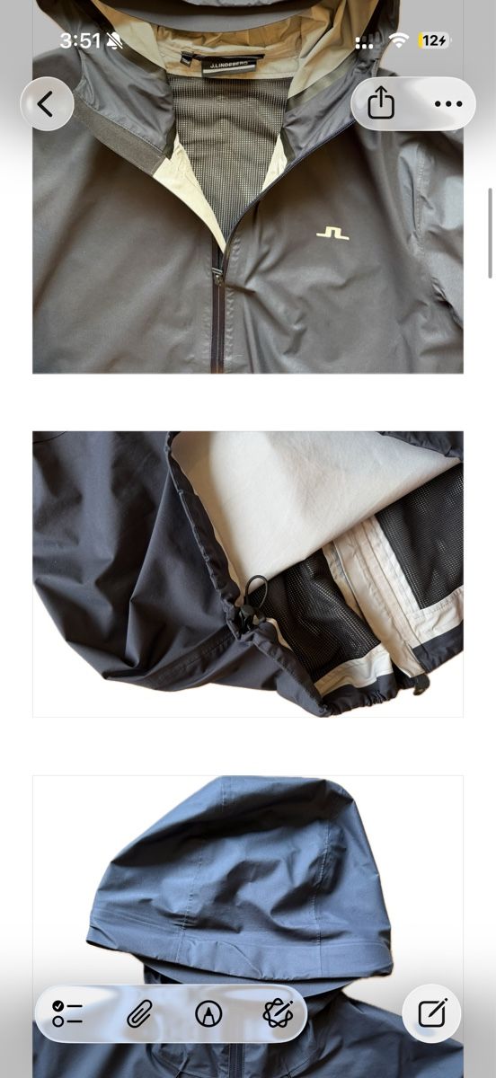 Jacken: J.Lindeberg Regenjacke – Neu (gemäss Beschreibung) aus Au ZH von tmnhllr 3