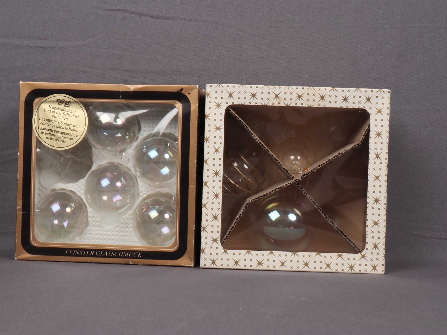 Tutte le decorazioni: CHRISTBAUMKUGELN 8-teilig diverse Kugeln – Usato da Steinen venduto da Restwert_Steinen 5