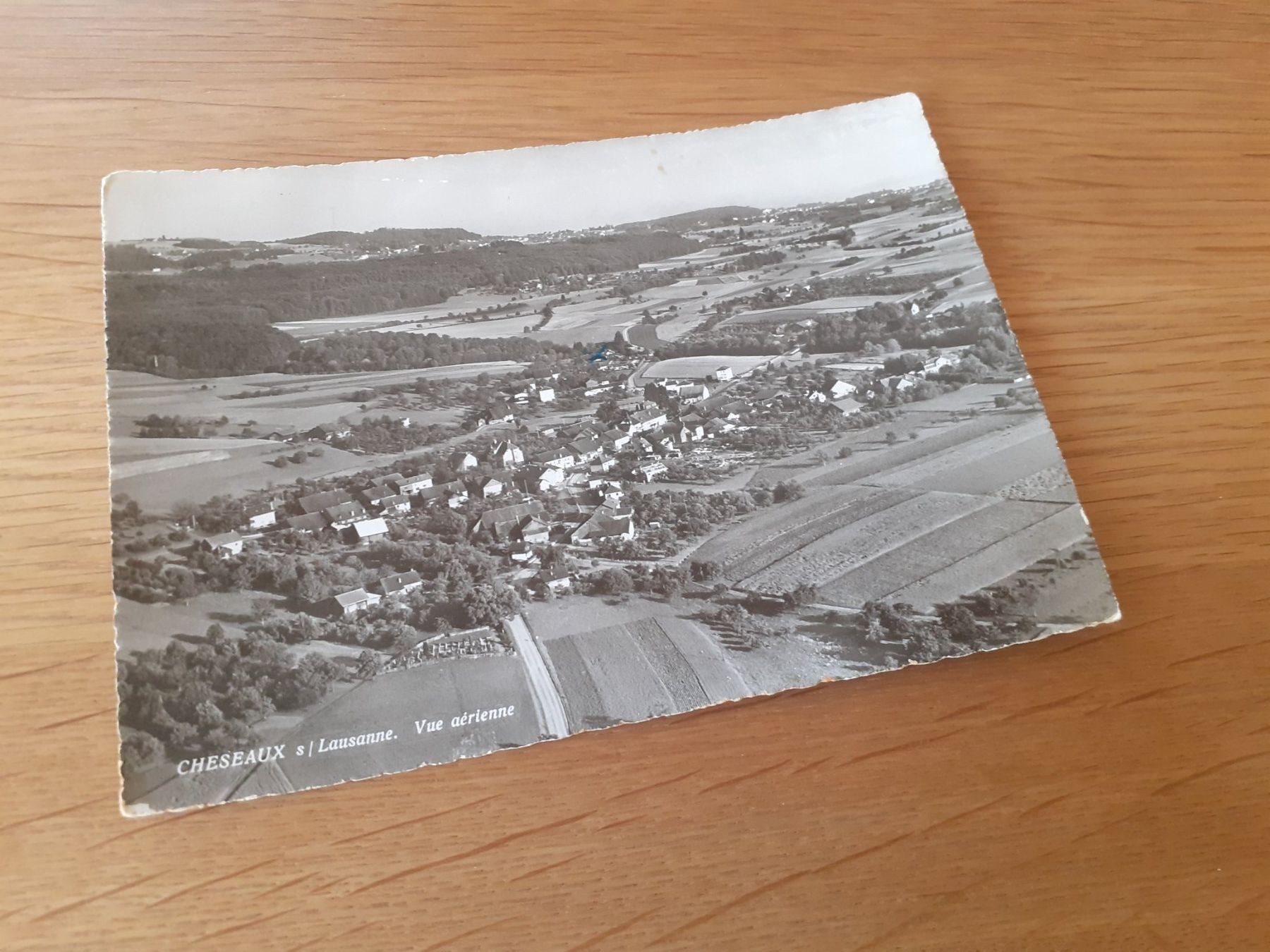 Cartes postales: CHESEAUX s. LAUSANNE - VUE AERIENNE - – D'occasion à Winterthur par Ornyx7