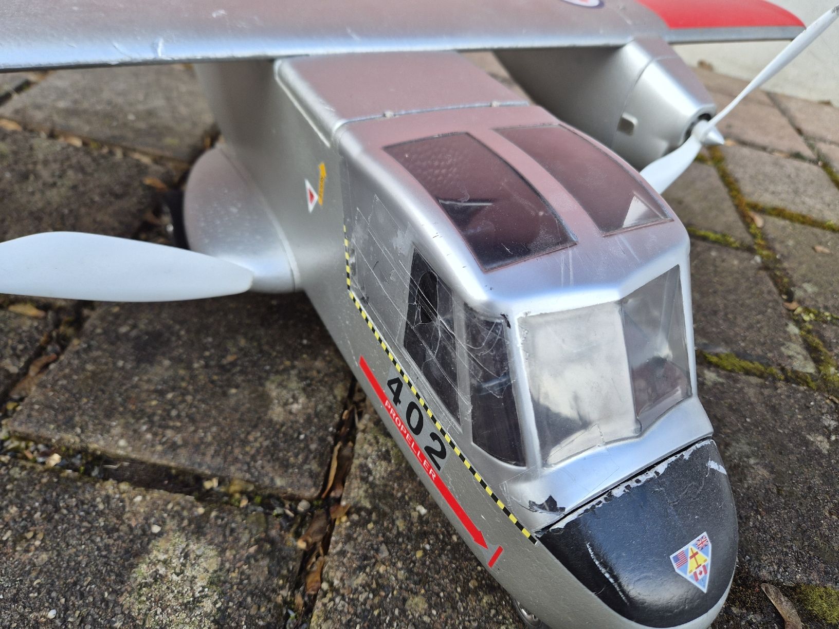 RC Modellbau: RC Modellflugzeug Canadair CC-115 Buffalo, Oldtimer! – Gebraucht aus Mollis von Gamisch1 3