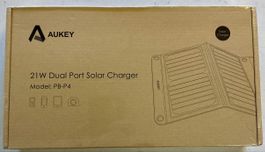 Aukey 21 W Dual Port Solar Charger 
