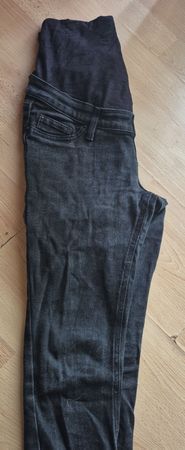 Jean de grossesse noir taille S/34 bon état