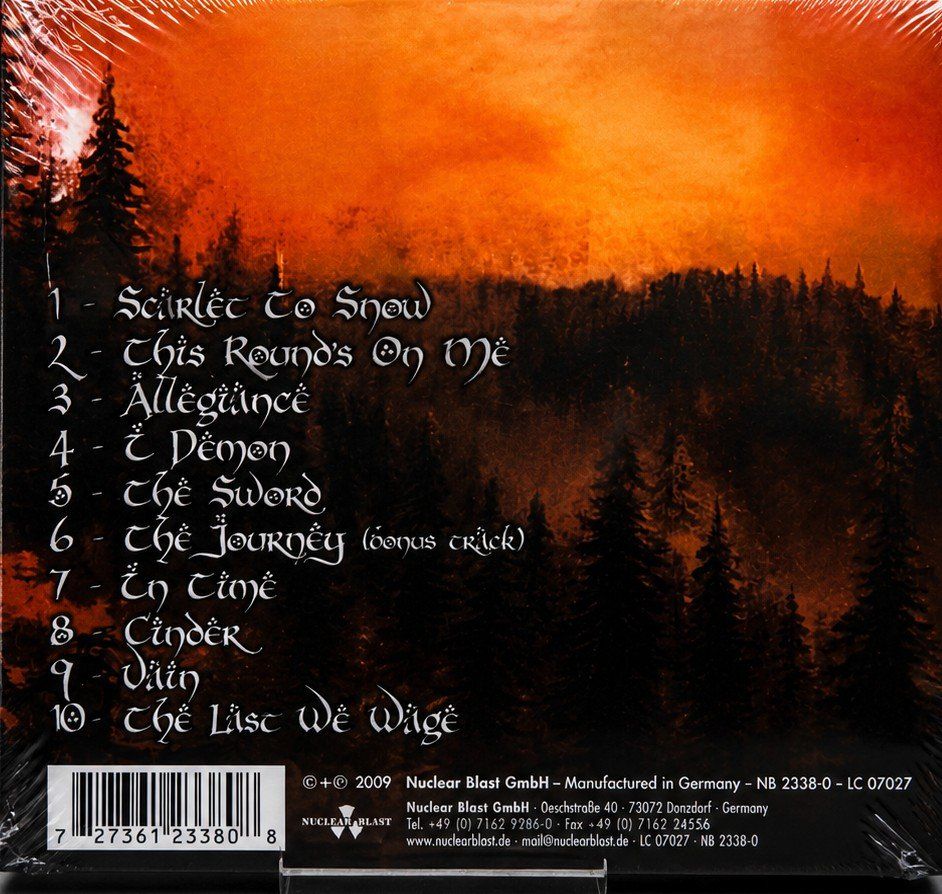 CD: CD Blackguard - Profugus Mortis, Nr. 880 – Nuovo e nell'imballaggio originale da Kottwil venduto da Crazyrolf 1