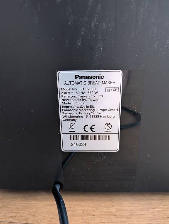 Elettrodomestici da cucina: Brotbackautomat Panasonic SD-R2530 – Usato da Eschenbach LU venduto da katjaju 3