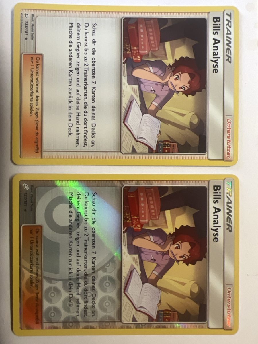 Pokémon Cartes à collectionner: Bills Analyse Pokémon  – D'occasion à Frauenfeld par mwguv
