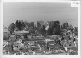Flugaufnahme Rapperswil SG - Evang./ref.