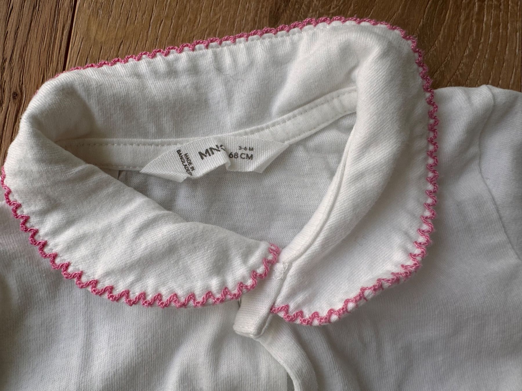 Mango Pigiama & Simili: Weisser Pyjama/Strampler, Grösse 68, Mango, mit Kragen – Usato da Zumikon venduto da ver_zbp8 1