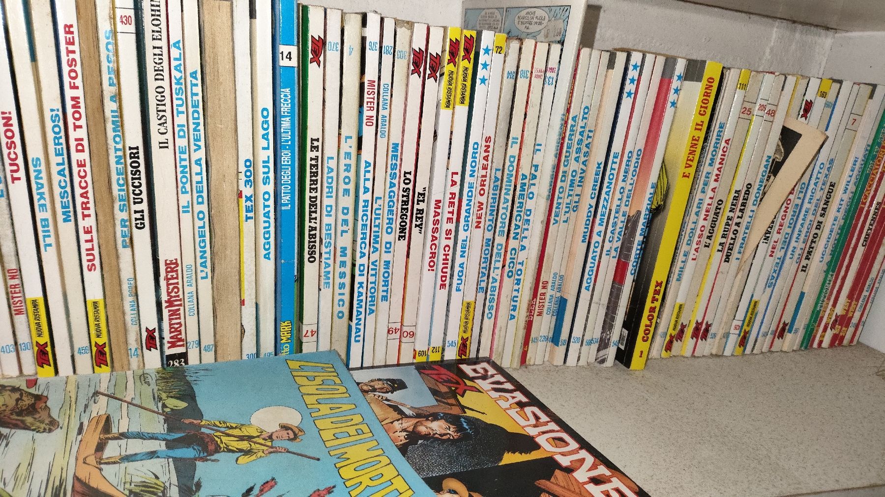 Fumetti: Comic Sammlungs-Konvolut: Tex Willer & Bonelli Klassiker – Usato da Oberurnen venduto da Mediapoint8 2