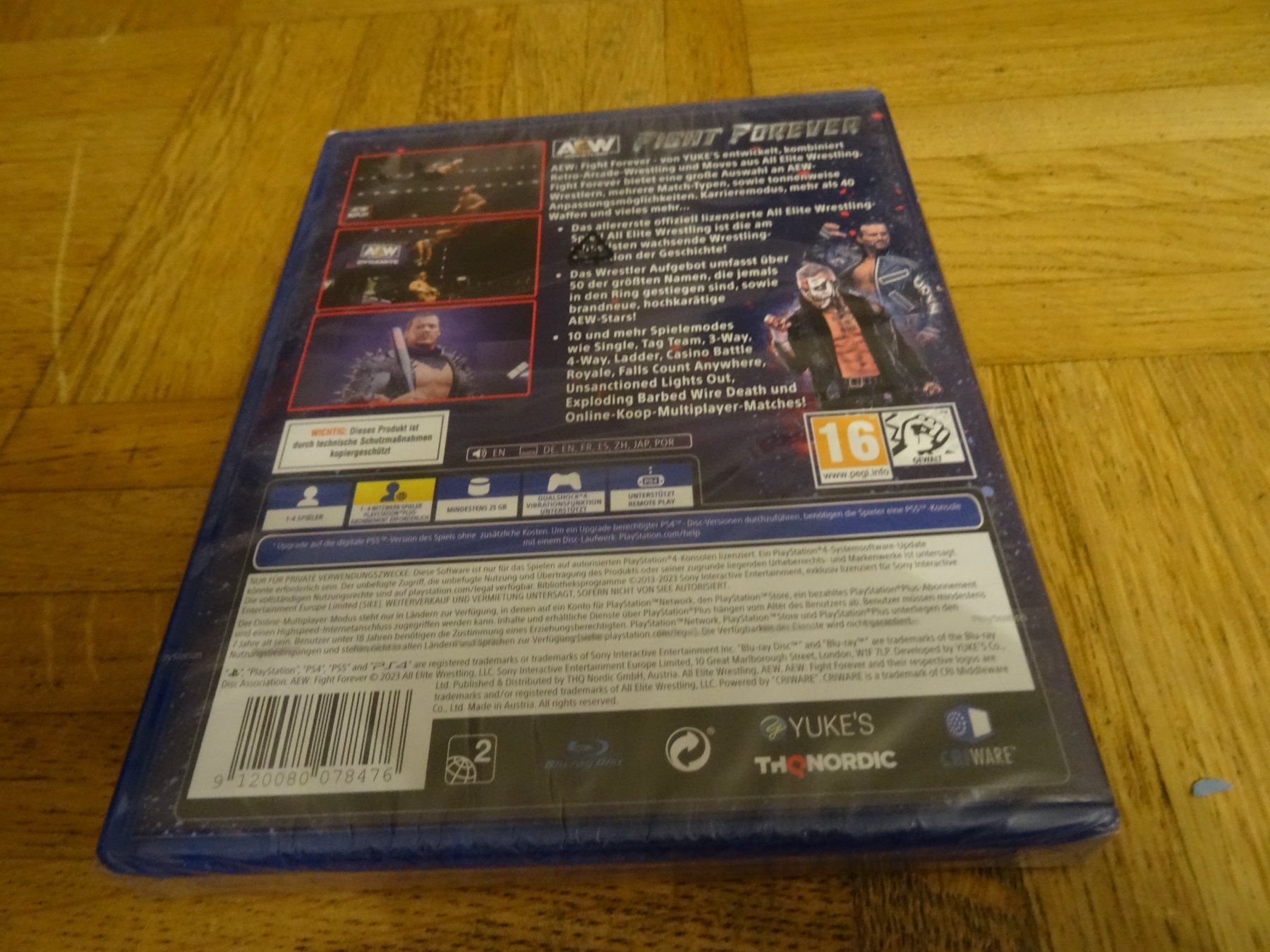 Sony Spiele: AEW Fight Forever PS4 - Neu & OVP – Neu und originalverpackt aus Olten von Disc-Ausverkauf 1