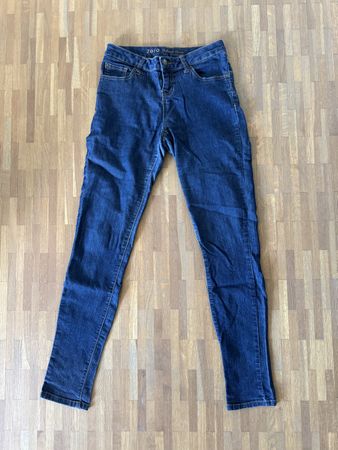 Jeans Slim Fit dunkelblau Grösse 38