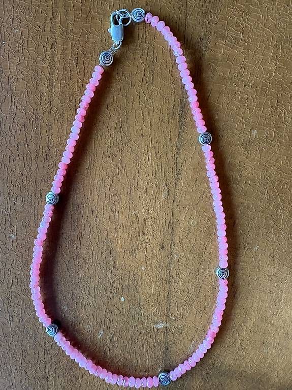 Catenine: Turmalinkette rosa/pink – Nuovo (secondo la descrizione) da Mattstetten venduto da Liny01