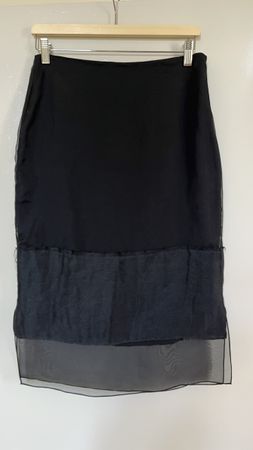 Khaite Silk Skirt