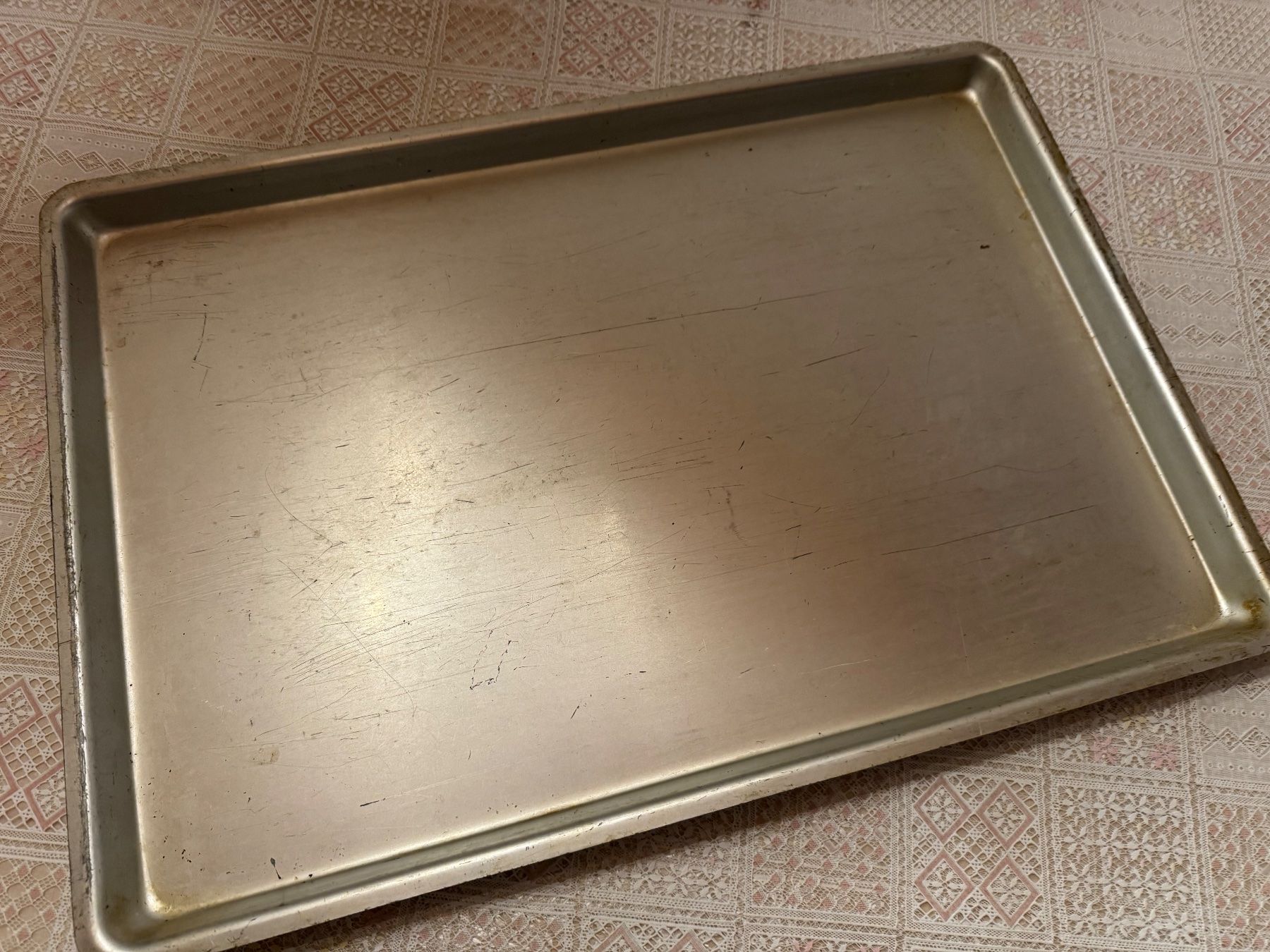 Teglie da forno: Grosses Alu-Backblech 45 mal 65 cm – Usato da Winterthur venduto da sportdisco2 1