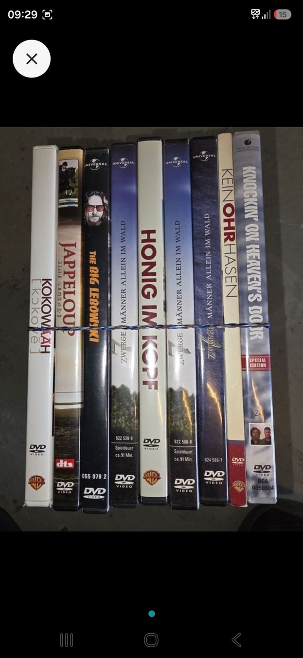 Tutti i DVDs: DVD Sammlung 156 Filme – Usato da Bäriswil BE venduto da Simon_Kreativwelt