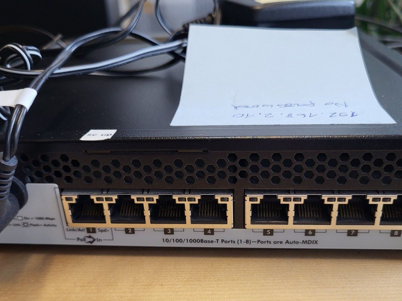 Hewlett Packard Hub & Switch: HP PS1810-8G Switch – Usato da Rümlang venduto da Greenliff 3