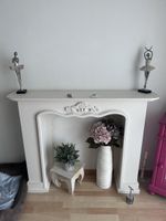 Kamin Verkleidung weiss