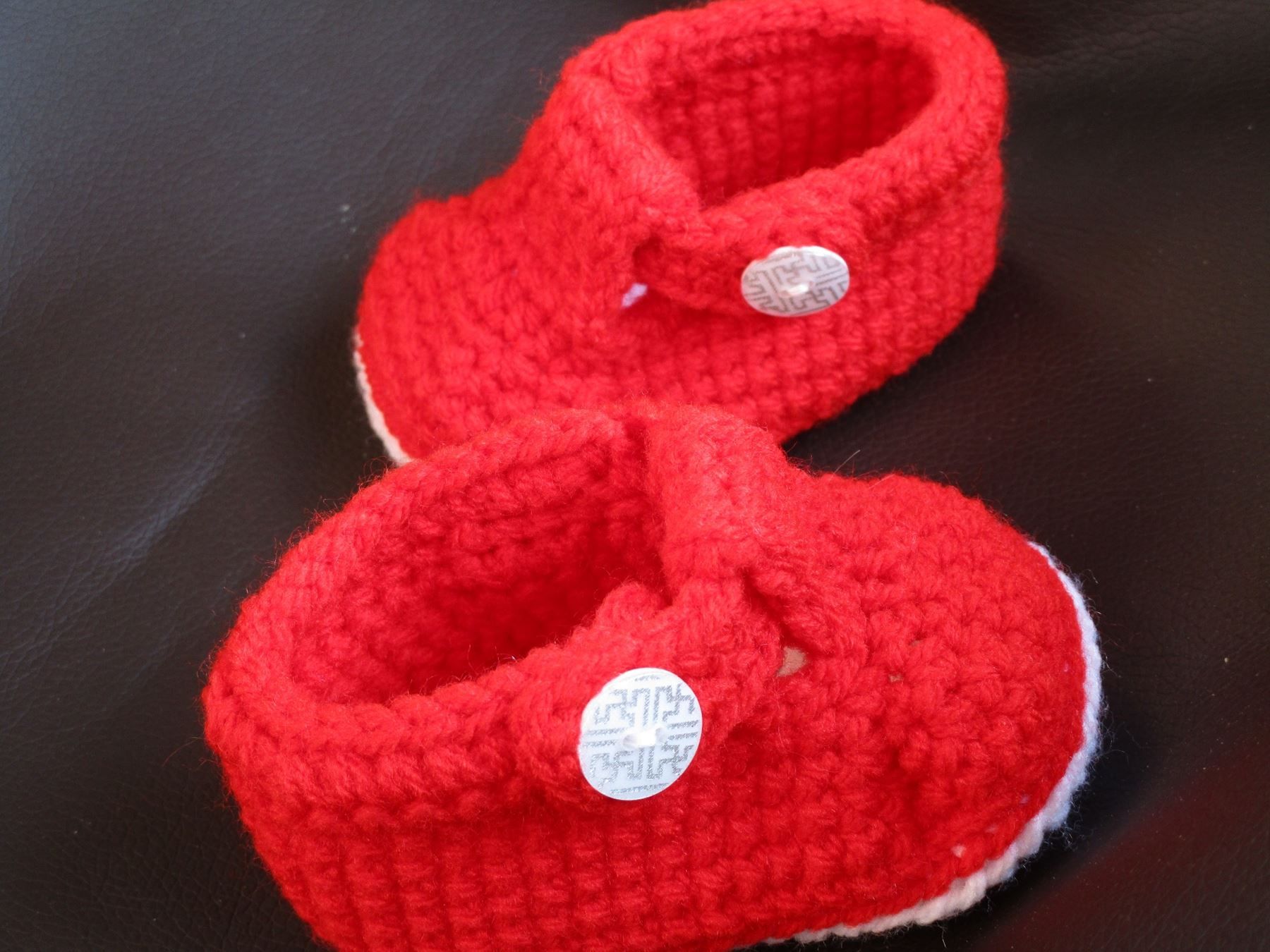 Scarpe per ragazzi: Babyschuhe Hand gehäkelt – Nuovo (secondo la descrizione) da Leuk Stadt venduto da Simone_RZ 1