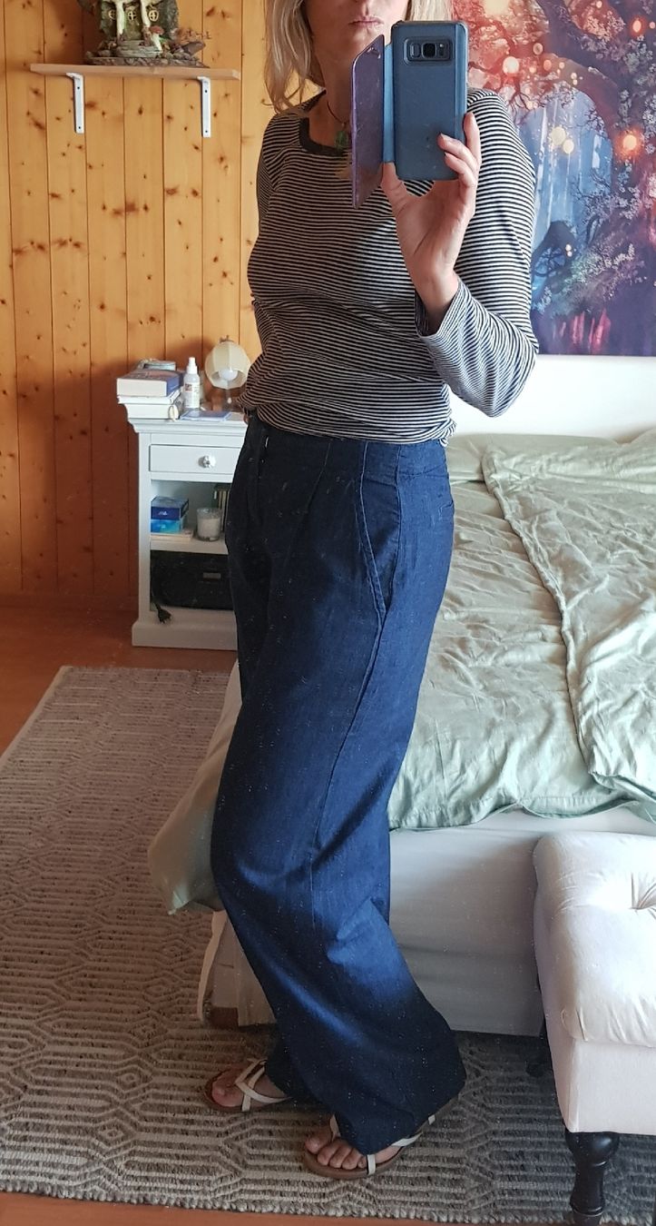 Pull&Bear Jeans: Wide Leg Jeans Pull & Bear Gr 36 – Usato da Menznau venduto da Valinor 1