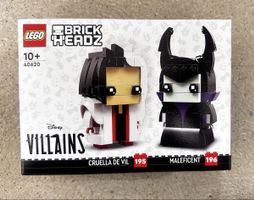 LEGO BrickHeadz 40620 Disney Villains - Cruella & Malefiz