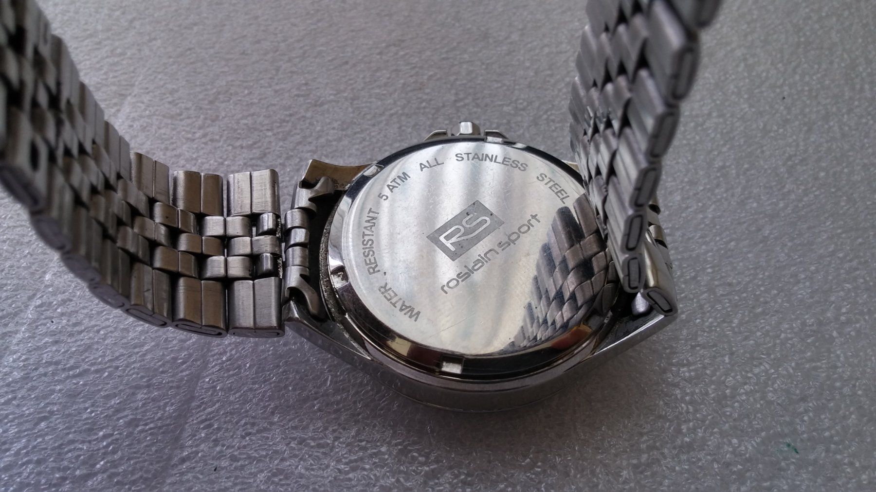 Orologi: RS Quarz Edelstahl Uhr – Usato da Zürich venduto da sendbad 6