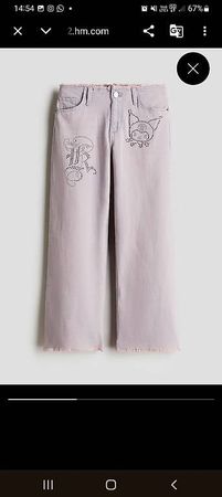 H&M Sanrio Jeans Gr. 152  wie neu