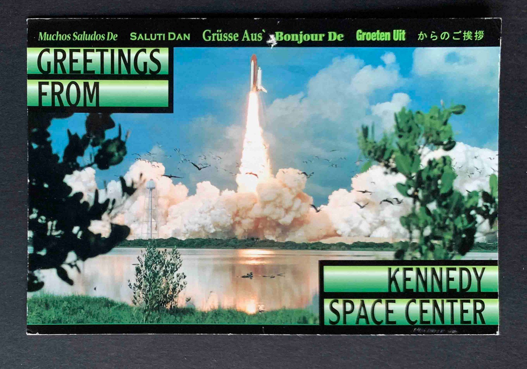 Cartoline postali: AK Kennedy space Center NASA – Usato da Goldau venduto da Balkonia09