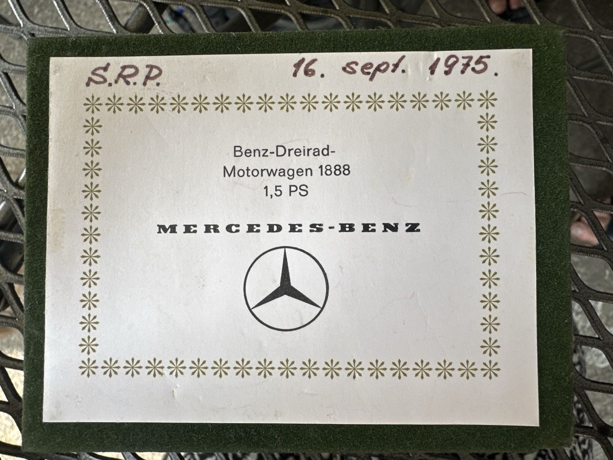 Kit di modellismo & Modellini statici: Mercedes Benz Modell – Usato da Schwadernau venduto da mirifiesta 2