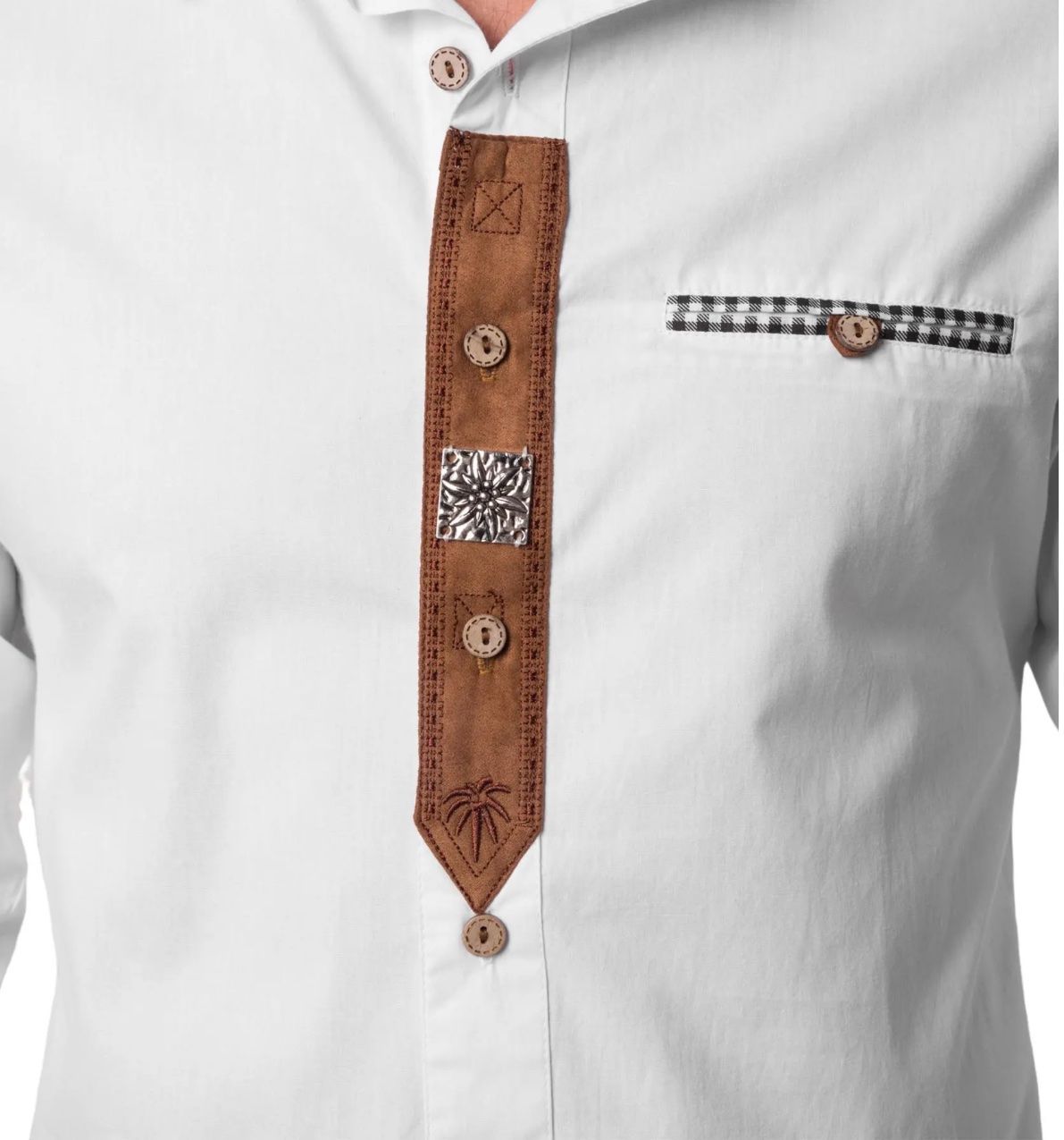 Costumi: neues Oktoberfest Hemd Grösse S – Nuovo e nell'imballaggio originale da Necker venduto da liq24 2